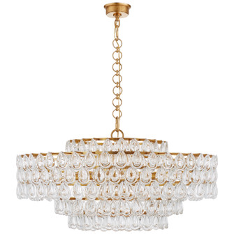 Mid. Chandeliers Glass Down by Visual Comfort Signature ( 268 | ARN 5174G-CG Liscia ) 