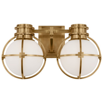 Bathroom Fixtures Two Lights by Visual Comfort Signature ( 268 | CHD 2484AB-WG Gracie ) 