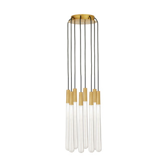 Mini Chandeliers Multi-Port/Cascade by Visual Comfort Modern ( 182 | 700TRSPPYLC8RNB-LED930 Pylon ) 