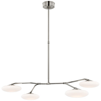 Large Chandeliers Geometric/Linear by Visual Comfort Signature ( 268 | CD 5014PN-WG Brindille ) 