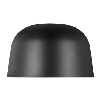 Flush Mounts Metal Shade by Visual Comfort Modern ( 182 | 700FMFND15B-LED930-277 Foundry ) 