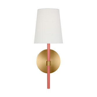 Sconces Single Candle by Visual Comfort Studio ( 454 | KSW1081BBSCRL Monroe ) 