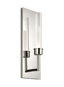 Sconces Single Glass by Visual Comfort Modern ( 182 | 700WSLNG1N-LED930-277 Linger ) 