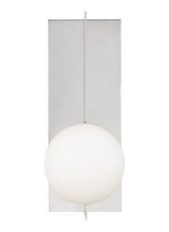 Sconces Single Glass by Visual Comfort Modern ( 182 | 700WSOBLNB-LED930 Orbel ) 