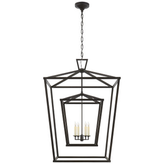 Foyer/Hall Lanterns Open Frame by Visual Comfort Signature ( 268 | CHC 2199AI Darlana Double Cage ) 