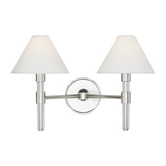 Sconces Double Candle by Visual Comfort Studio ( 454 | LV1032PN Robert ) 