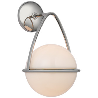 Sconces Single Glass by Visual Comfort Signature ( 268 | ARN 2362PN-WG Lisette ) 