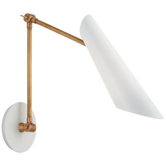 Lamps Swing Arm-Wall by Visual Comfort Signature ( 268 | ARN 2411HAB-WHT Franca ) 