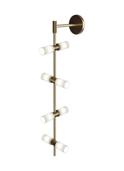 Sconces Quad plus by Visual Comfort Modern ( 182 | 700MDWS3CRR ModernRail ) 