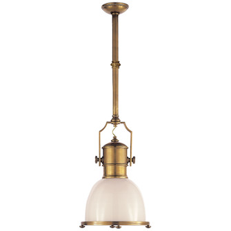 Pendants Glass Down by Visual Comfort Signature ( 268 | CHC 5133AB-WG Country Industrial ) 