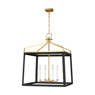 Foyer/Hall Lanterns Open Frame by Visual Comfort Studio ( 454 | CC1544MBKBBS Carlow ) 