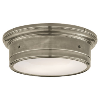 Flush Mounts Drum Shade by Visual Comfort Signature ( 268 | SS 4016AN-WG Siena2 ) 