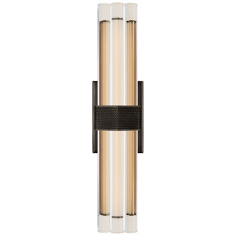 Sconces Linear/Tubular by Visual Comfort Signature ( 268 | LR 2909BZ-CG Fascio ) 