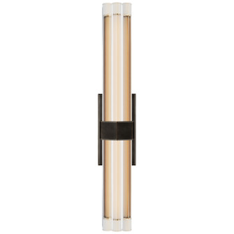 Sconces Linear/Tubular by Visual Comfort Signature ( 268 | LR 2910BZ-CG Fascio ) 