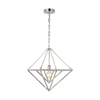 Foyer/Hall Lanterns Open Frame by Visual Comfort Studio ( 454 | CP1131PN Carat ) 