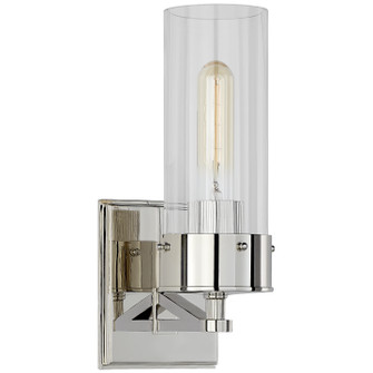 Sconces Single Glass by Visual Comfort Signature ( 268 | TOB 2314PN-CG Marais ) 