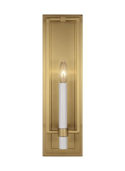 Sconces Single Candle by Visual Comfort Studio ( 454 | CW1241BBS Marston ) 