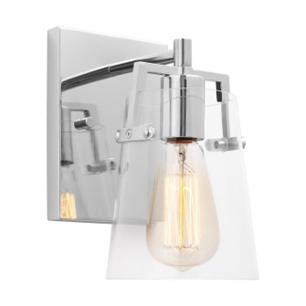 Sconces Single Glass by Visual Comfort Studio ( 454 | DJV1031CH Crofton ) 