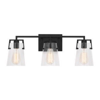 Bathroom Fixtures Three Lights by Visual Comfort Studio ( 454 | DJV1033MBK Crofton ) 