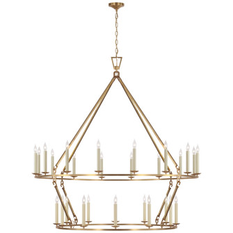 Large Chandeliers Candle by Visual Comfort Signature ( 268 | CHC 5277AB Darlana Ring ) 