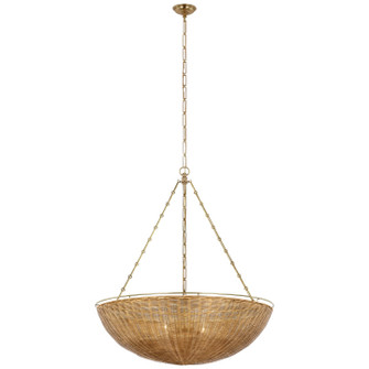 Pendants Bowl Style by Visual Comfort Signature ( 268 | CHC 5638AB/NTW Clovis ) 