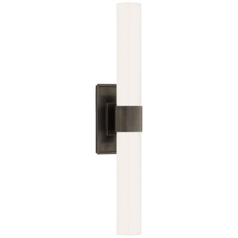 Sconces Double Glass by Visual Comfort Signature ( 268 | S 2164BZ-WG Presidio ) 