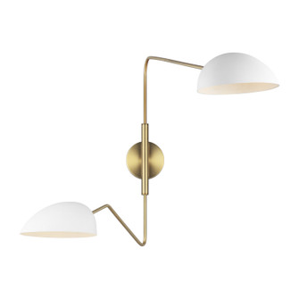 Sconces Metal by Visual Comfort Studio ( 454 | EW1072MWT Jane ) 