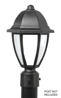 Exterior Post/Pier Head by Wave Lighting ( 301 | S21TF-LR12W-BK Everstone LED ) 