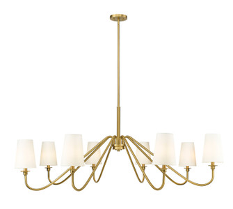 Large Chandeliers Candle by Z-Lite ( 224 | 7509-8-60MGLD Gianna ) 