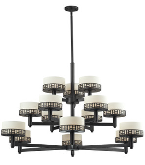 Large Chandeliers Glass Shade by Z-Lite ( 224 | 329-15-BRZ Elea ) 