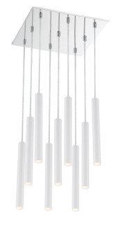 Large Chandeliers Multi-Port/Cascade by Z-Lite ( 224 | 917MP12-WH-LED-9SCH Forest ) 