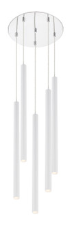 Mini Chandeliers Multi-Port/Cascade by Z-Lite ( 224 | 917MP24-WH-LED-5RCH Forest ) 