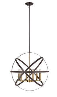 Mid. Chandeliers Sphere by Z-Lite ( 224 | 463-24HBRZ-OBR Cavallo ) 