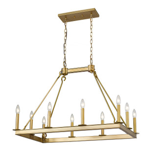 Mid. Chandeliers Candle by Z-Lite ( 224 | 482-10L-OBR Barclay ) 