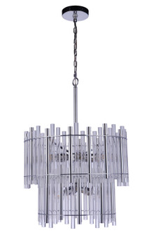 Mid. Chandeliers Glass Down by Craftmade ( 46 | 59229-CH Reveal ) 