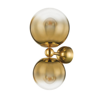 Sconces Double Glass by Corbett Lighting ( 68 | 427-02-VPB Kyoto ) 
