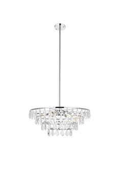 Mid. Chandeliers Glass Down by Elegant Lighting ( 173 | 1101D24C Ella ) 