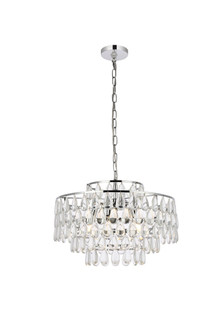 Mini Chandeliers Glass Shade by Elegant Lighting ( 173 | 1102D20C Mila ) 