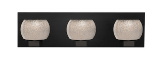 Bathroom Fixtures Three Lights by Besa ( 74 | 3WF-KENOSM-LED-BK Besa Keno Vanity ) 