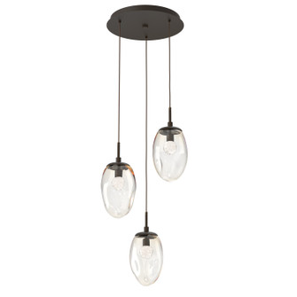 Mini Pendants 3 Light Cluster by Hammerton Studio ( 404 | CHB0067-03-FB-FA-C01-L3 Meteo ) 