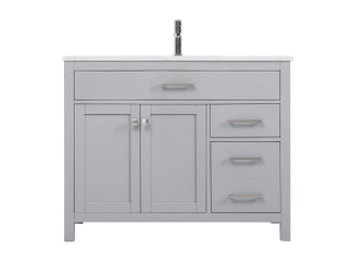 Plumbing Bath Chests/Vanities by Elegant Lighting ( 173 | VF23342GR Lewis ) 