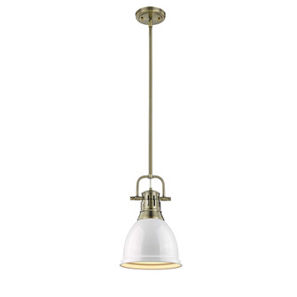Mini Pendants Metal Shade by Golden ( 62 | 3604-S AB-WH Duncan ) 