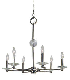 Mid. Chandeliers Candle by Framburg ( 8 | 3106 PN Pirouette ) 