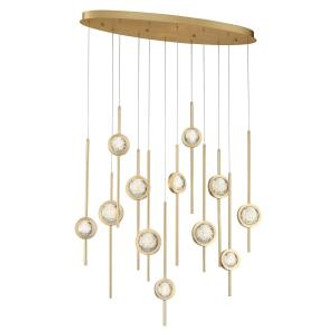 Large Chandeliers Glass Shade by Eurofase ( 40 | 39466-020 Barletta ) 