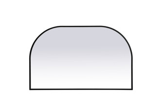 Mirrors Oval/Round by Elegant Lighting ( 173 | MR1B3924BLK Blaire ) 