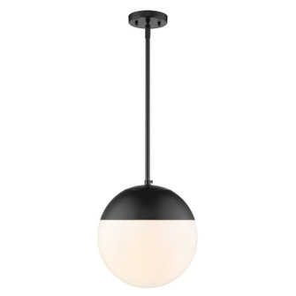 Pendants Glass Down by Golden ( 62 | 3218-L BLK-BLK Dixon ) 