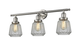 Bathroom Fixtures Three Lights by Innovations ( 405 | 205-SN-G142-LED Franklin Restoration ) 