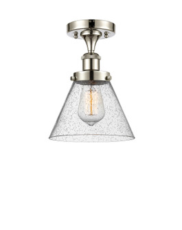 Semi-Flush Mts. Glass Down by Innovations ( 405 | 916-1C-PN-G44-LED Ballston Urban ) 