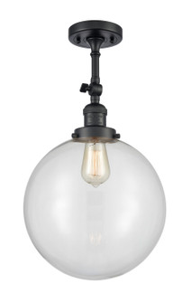 Semi-Flush Mts. Directional by Innovations ( 405 | 201F-BK-G202-12-LED Franklin Restoration ) 