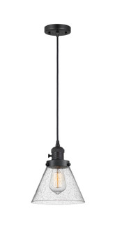 Mini Pendants Glass Down by Innovations ( 405 | 201CSW-BK-G44-LED Franklin Restoration ) 